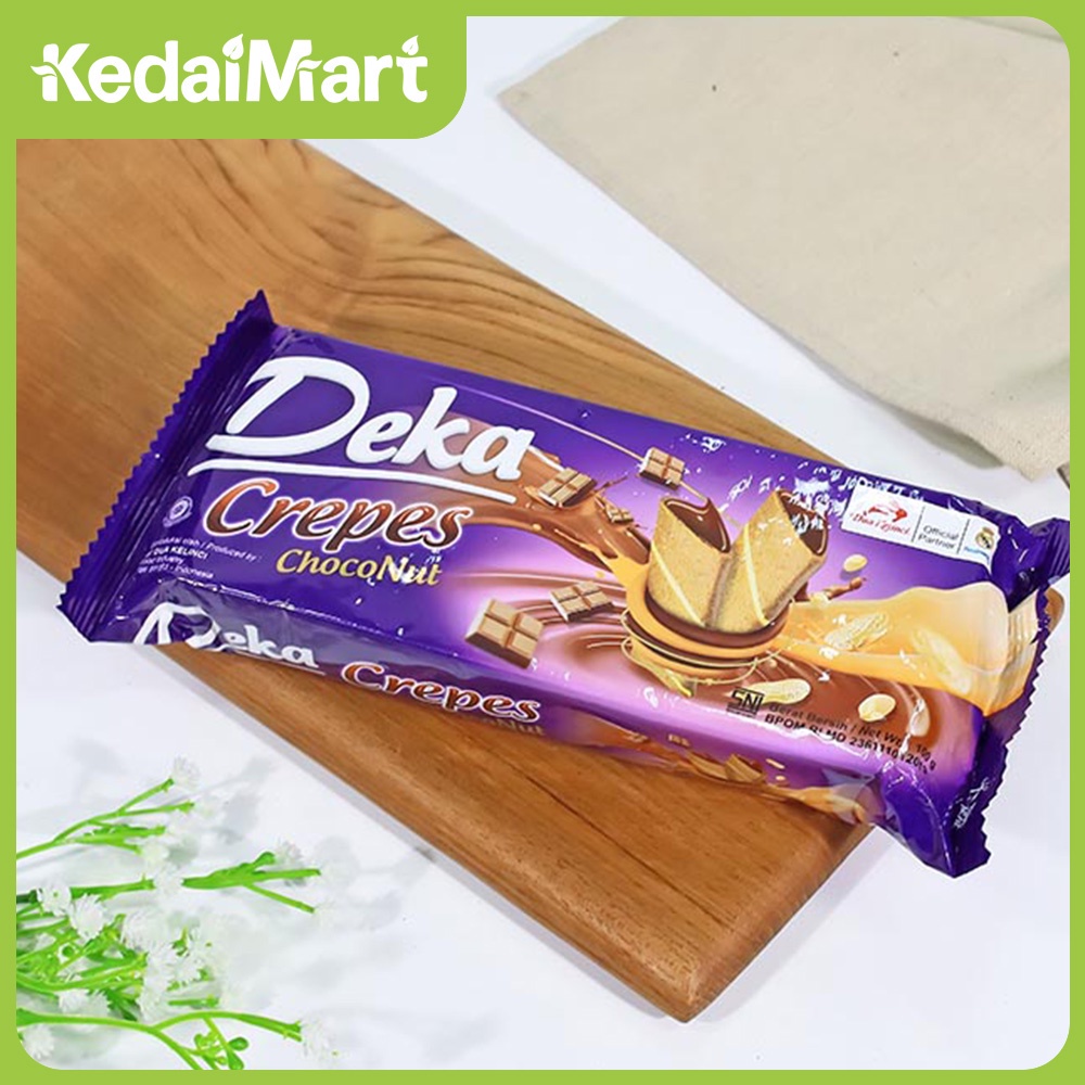 

Deka Crepes Rasa Choco Nut 100 Gram