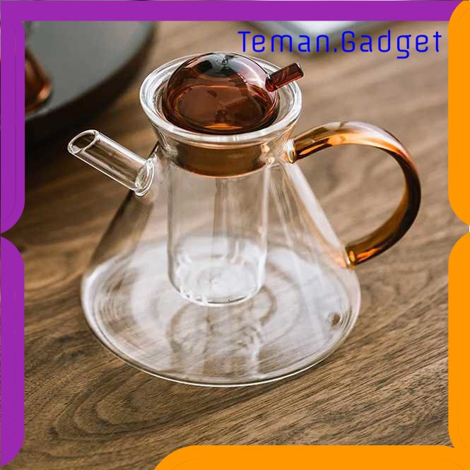 TG - DPR Purplepure Teko Pitcher Teh Infuser Borosilicate Glass 480ml - KT25