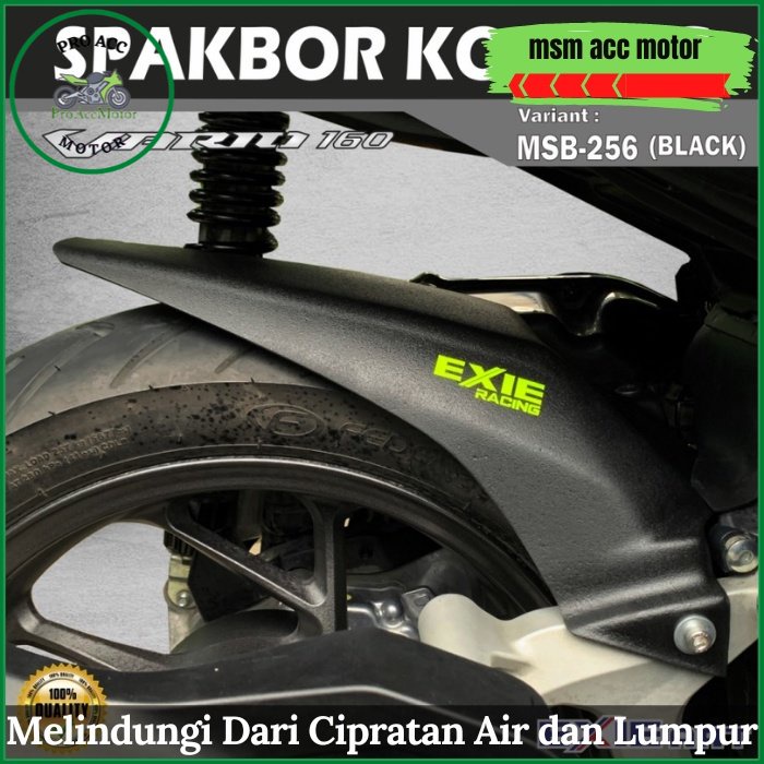 Spakbor Kolong Hugger Vario 160 Bahan ABS Berkualitas Premium (pro acc motor)