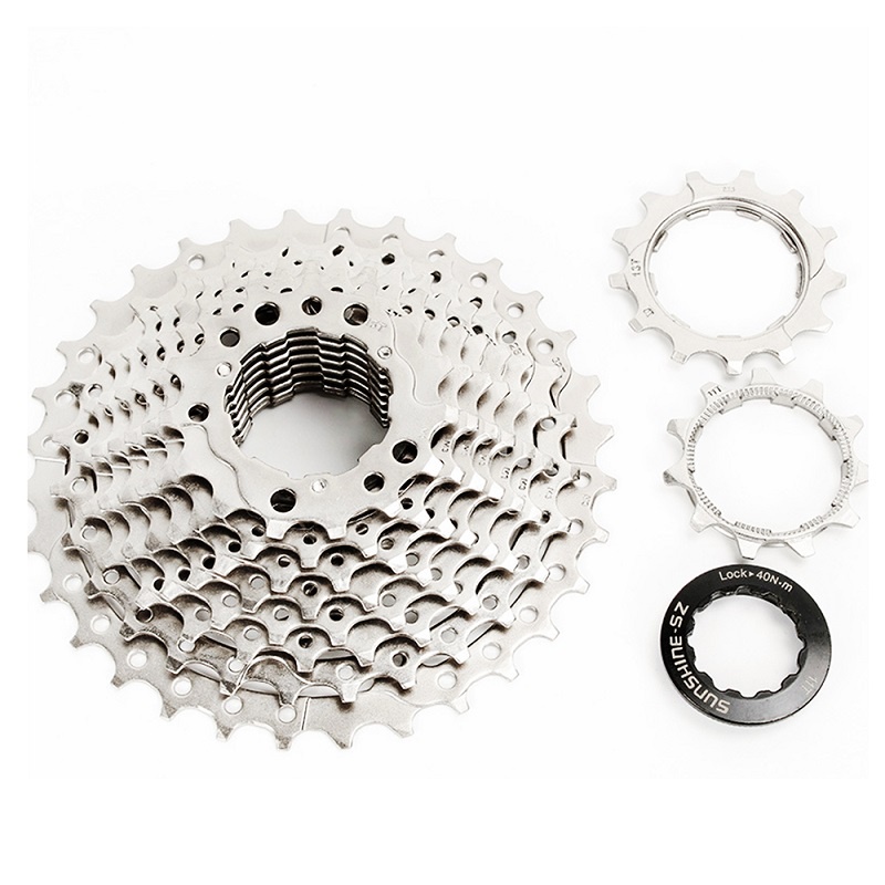 MTB Bike Freewheel 9S Bicycle Rear Gear/9 Speed ​​Mountain Bike Sprocket With Gear 11T-32T Roda Sepeda Gunung 9 Speed Cassette Sprocket 1pc Kaset Kecepatan Variabel untuk Shimano SRAM