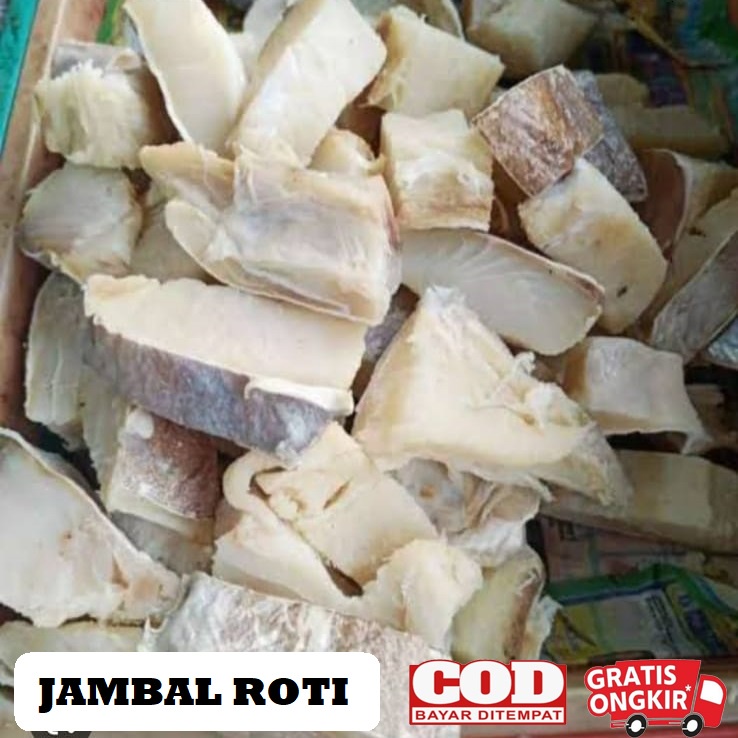 Ikan asin jambal roti super 100 gram / daging jambal roti / tulang ikan asin jambal roti