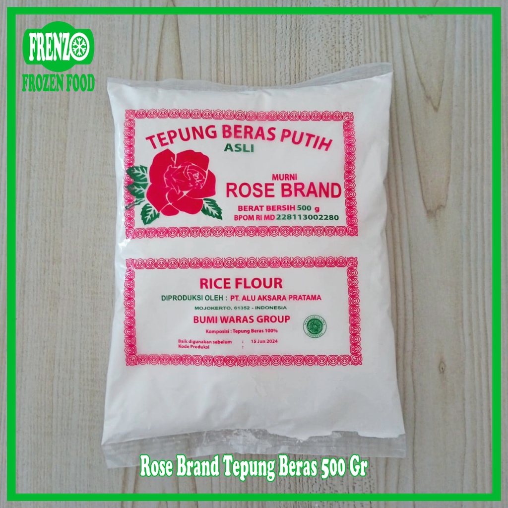 

Rose Brand Tepung Beras 500 Gr