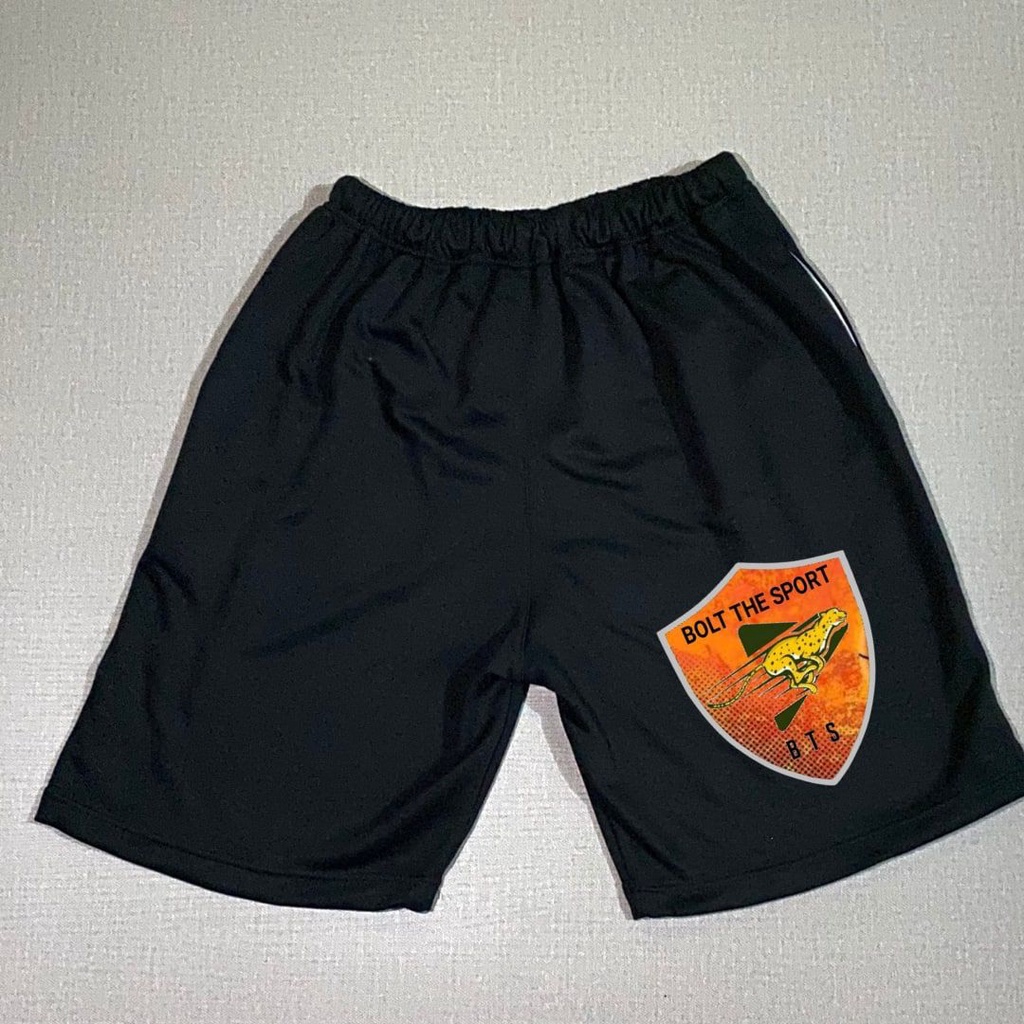 Clothing May - Celana Pendek Bolt the Sport Boxer Pria Pendek Celana Tali Kolor Bokser Kekinian Cowok Laki-Laki Bahan Babyterry Baby Terry Premium Original Murah