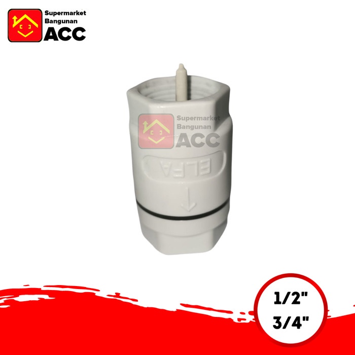 Tusen Klep PVC / Tesen Klep PVC