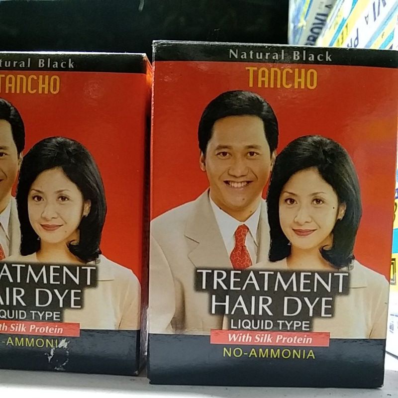 SEMIR RAMBUT TANCHO WARNA HITAM