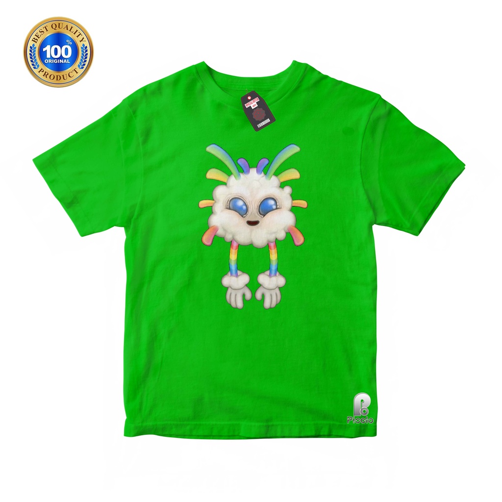 BAJU ANAK KAOS ATASAN ANAK MOTIF KARAKTER MY SINGING MONSTER UNISEX Bahan COTTUN (FREE NAMA)