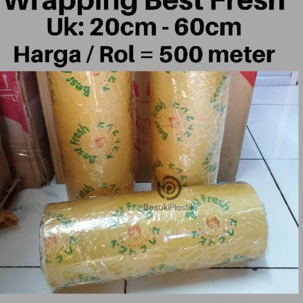 Produk RDTQE Plastik Wrap Best Fresh Besar Panjang / Wrapping makanan plastik wrap kecil besar / Wra
