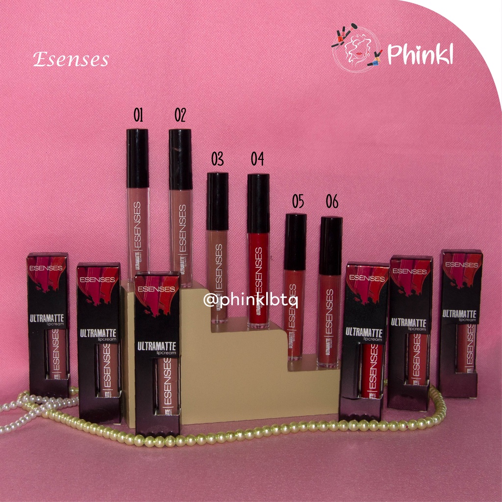 `ღ´ PHINKL `ღ´ [ESENSES] ESENSES Ultramatte lipcream transferproof new ombre lipstik cair