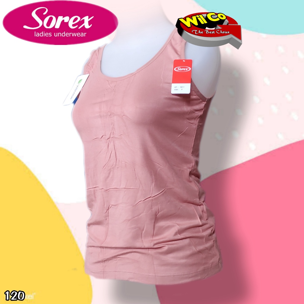 K120 -  TANKTOP ATASAN WANITA DEWASA SOREX ALL SIZE TALI LEBAR