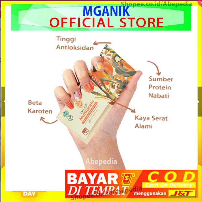 Mganik 1 Sachet Eceran M Ganik Multigrain untuk diabetes