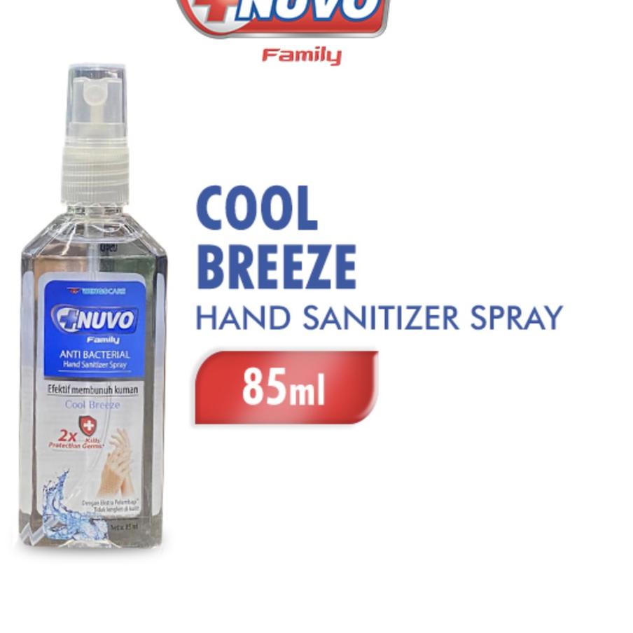 ♘ NUVO HAND SANITIZER SPRAY BIRU 85ML ㅌ