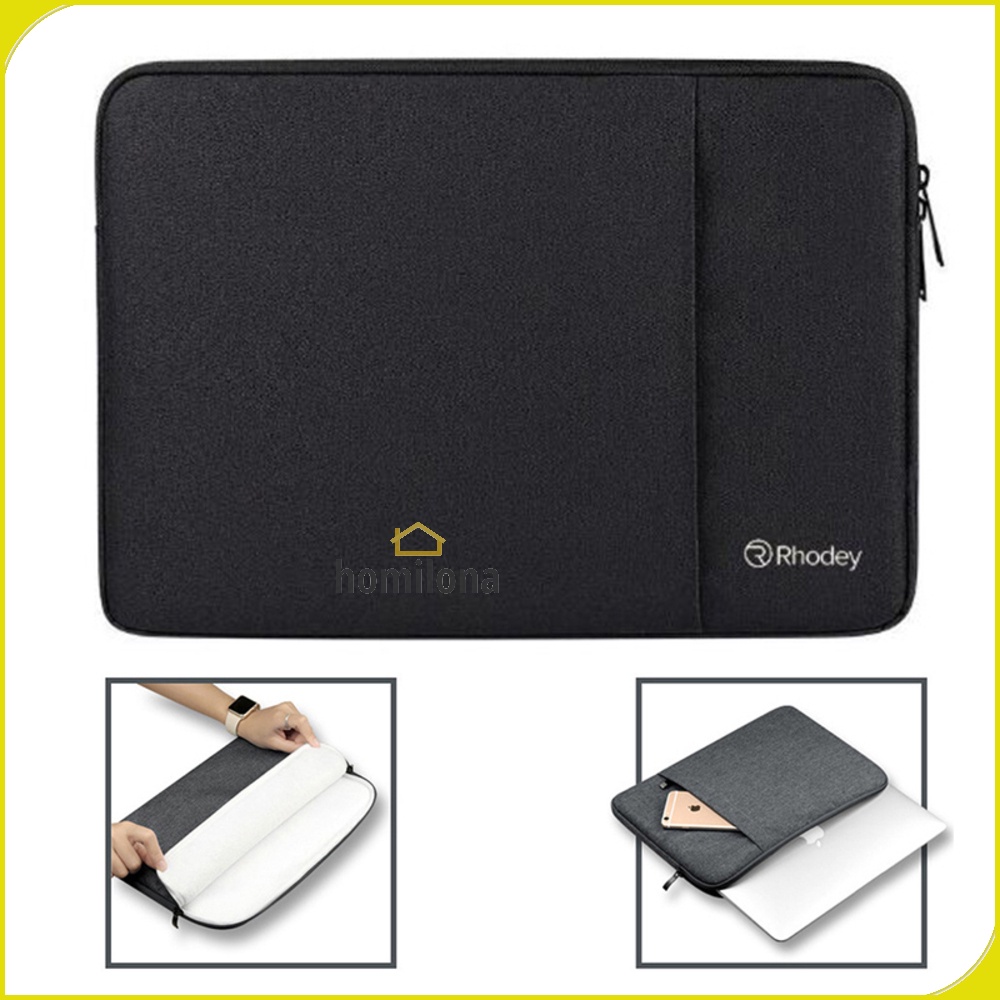 Rhodey Sleeve Case for Laptop 15.6 Inch - L123F - Black