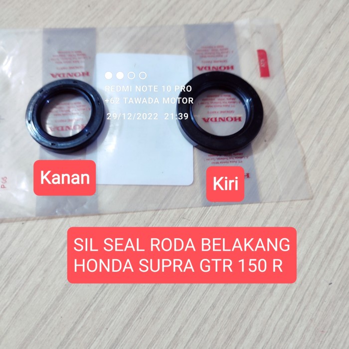 SIL SEAL RODA BELAKANG HONDA SUPRA GTR 150R