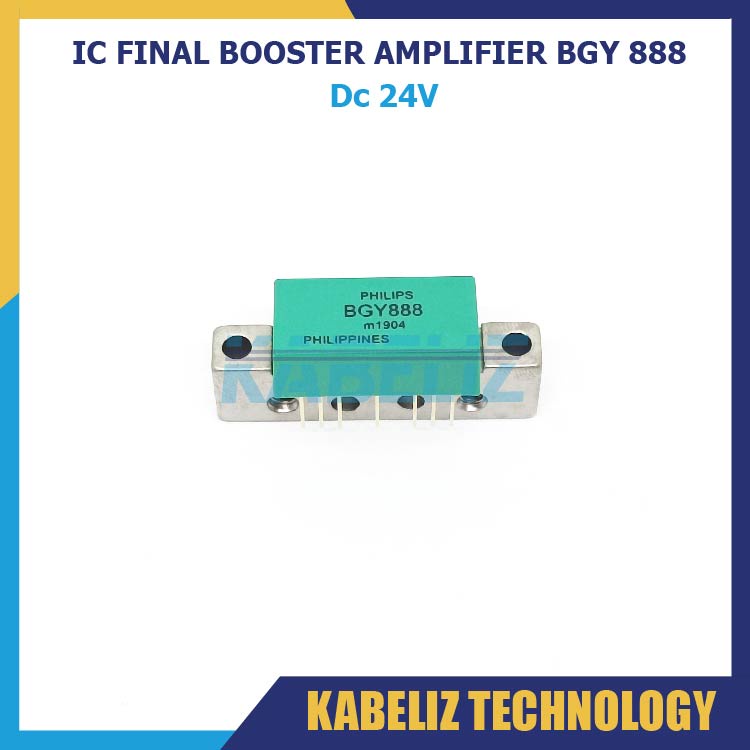 IC Module Booster BGY 888 untuk CATV Booster Amplifier Besar BGY888 PHILIPS M1904 34db 860Mhz