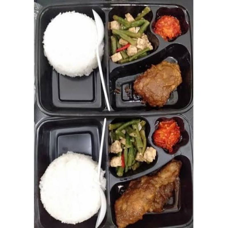 

Nasi Bento + Ayam Semur Bali Dada