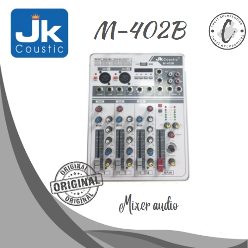 JK Coustic M402B Mixer Audio Original M-402B