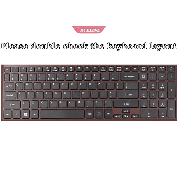 Pelindung Kulit cover keyboard Silikon Untuk laptop Acer v5-551G E1-571G E1-570G v5-531 15.6&quot; [ZXL]