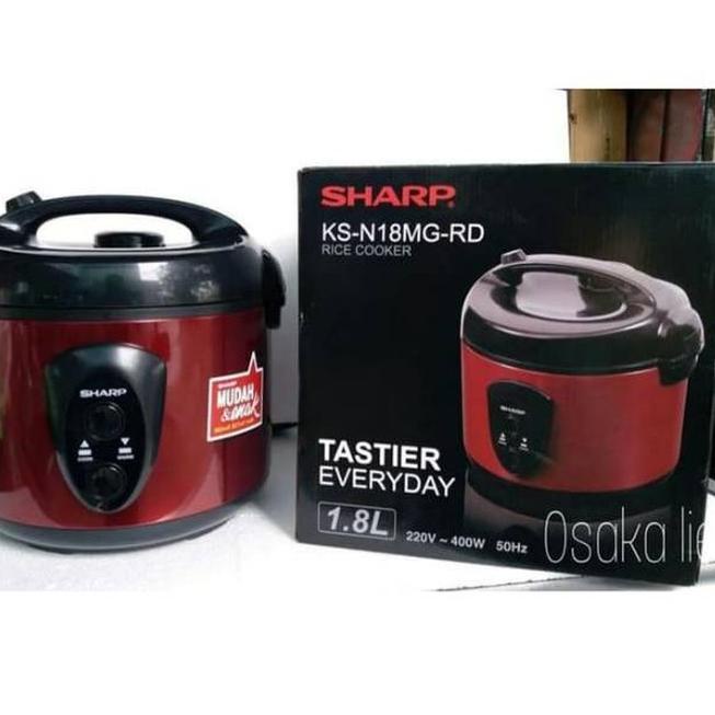 Model Baru.. Sharp Magic Com KSN 18MG 1.8 Liter 3in1 / Rice Cooker / Mejikom / Mejicom Murah / Magic