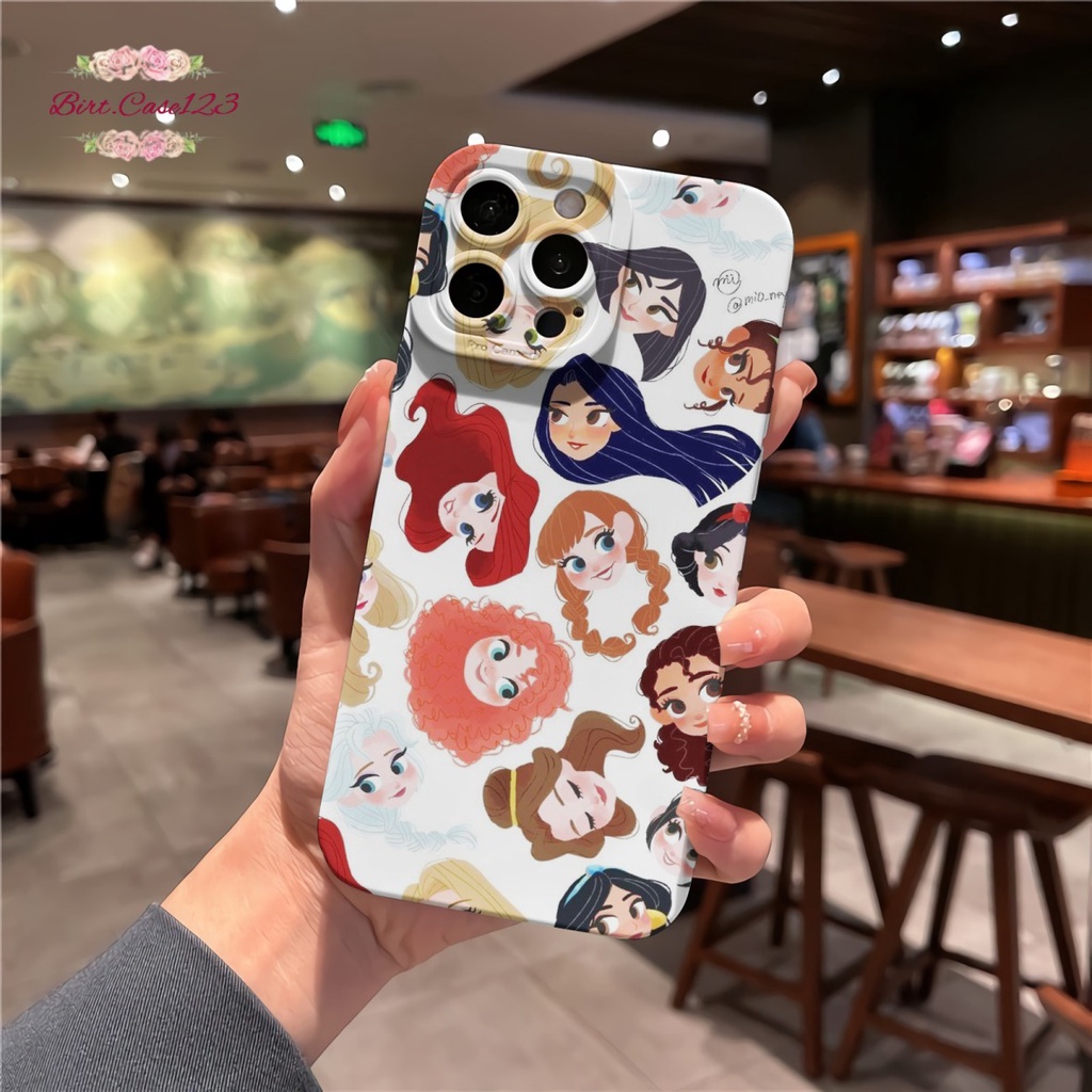 CUSTOM CASE SOFTCASE SILIKON PROCAMERA KARAKTER PRINCESS CUSTOM OPPO REALME VIVO XIAOMI SAMSUNG INFINIX IPHONE FOR ALL TYPE BC6840