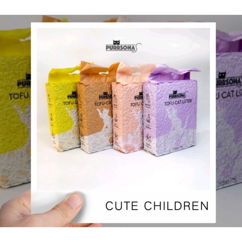 PURRSONA TOFU CAT LITER,
