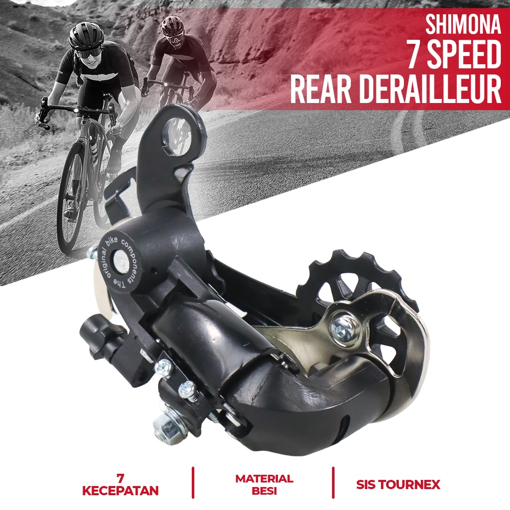 7 Speed Rear Derailleur - RD-TX35 - OMSE8XBK Black