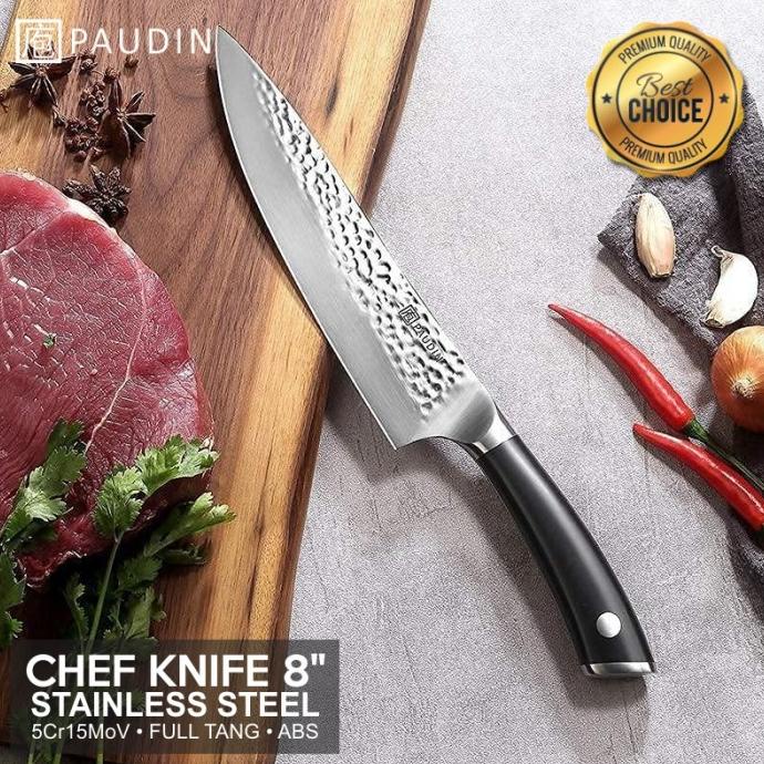 Pisau Dapur Paudin HP1 Premium Kitchen Chef Knife 8" Stainless Steel