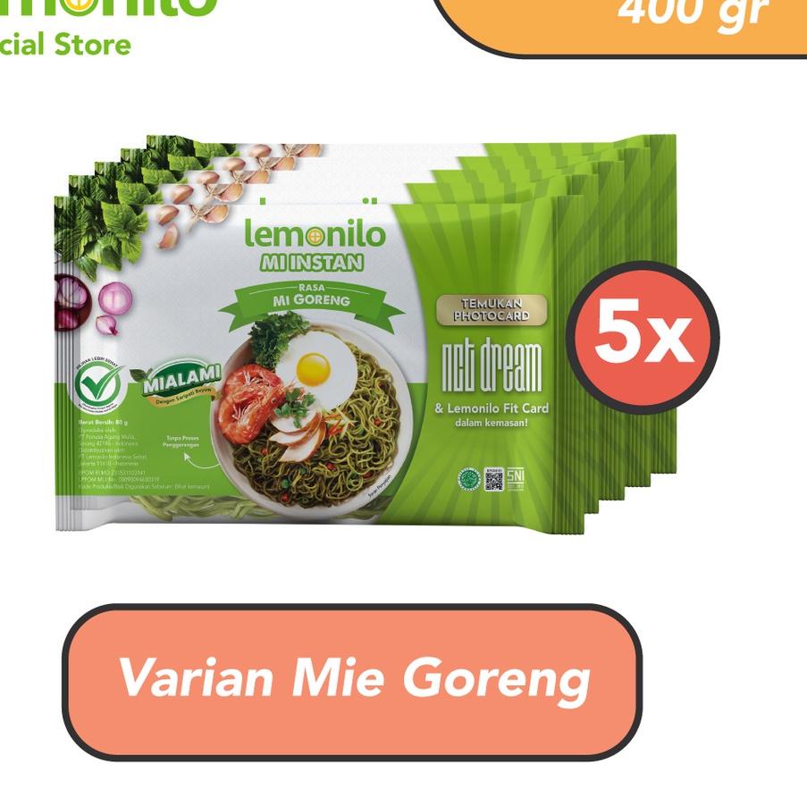 

5 Pcs Lemonilo x NCT DREAM Mie Instan Goreng 80g