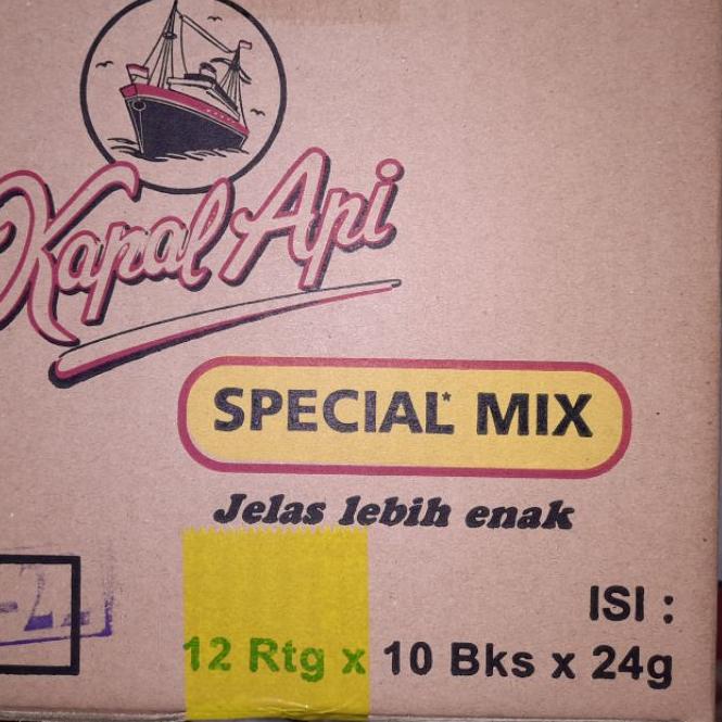 

READY ✅(DUS) Kopi Kapal Api Special Mix Renceng 25g|RA9