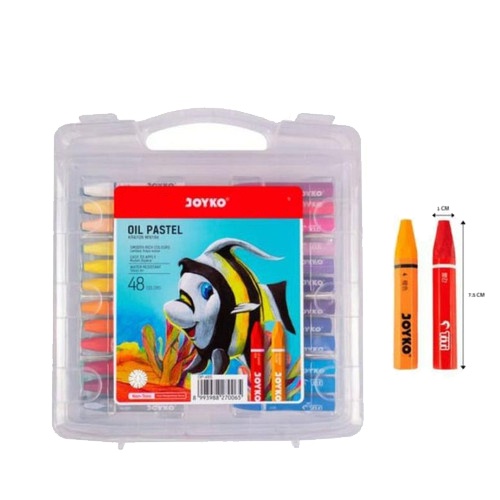

Joyko Krayon Titi 48 Warna / Crayon Oil Pastel