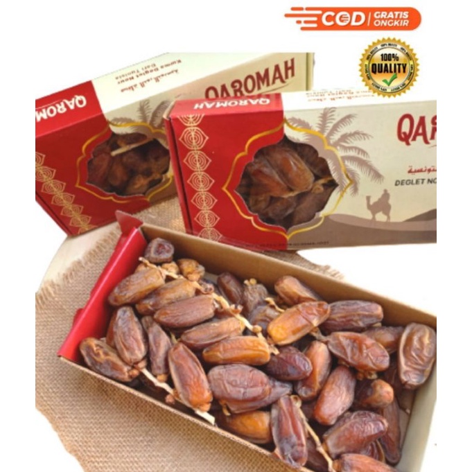 kurma tangkai Alqaromah 500gr/ kurma tangkai 500gr