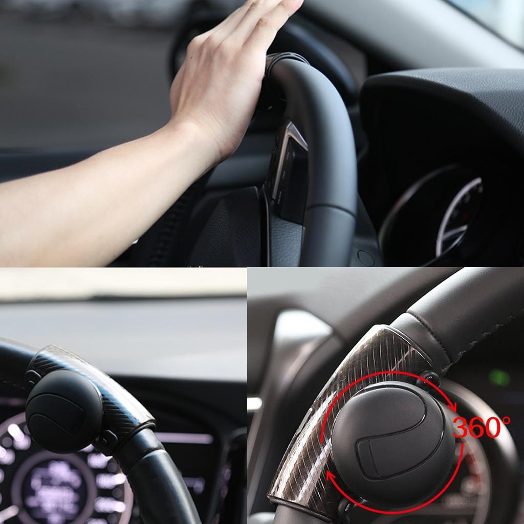 Power Handle Stir Mobil Carbon Steering Powerhandle Karbon Anti Slip