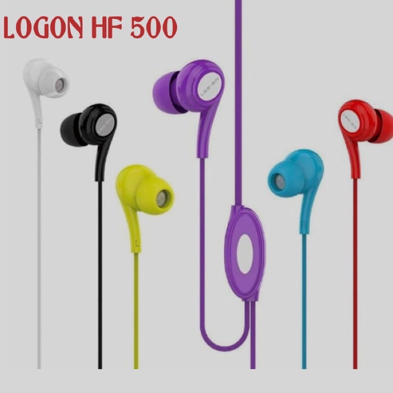 Log on headset SOFTCANDY HF 500 handsfree earphone