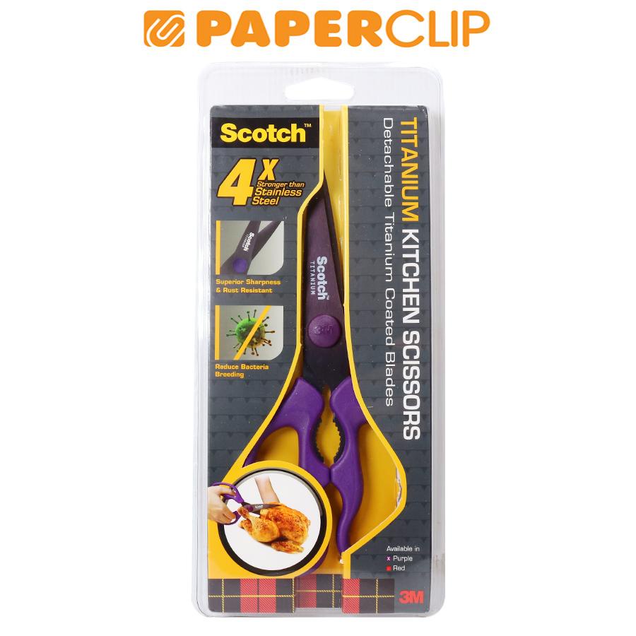 

GUNTING DAPUR / SCISSOR 3M KS-DT KITCHEN 9INCH PURPLE