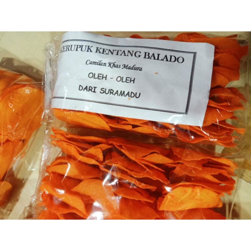 

krupuk kentang balado(210g) gurih