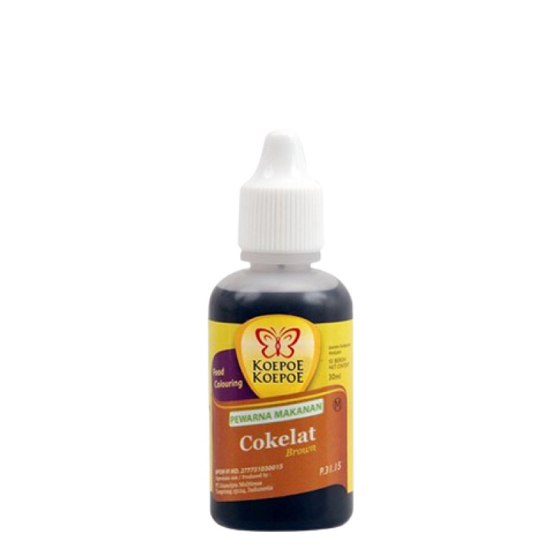 

Koepoe Koepoe Pewarna Makanan Cokelat 30 mL