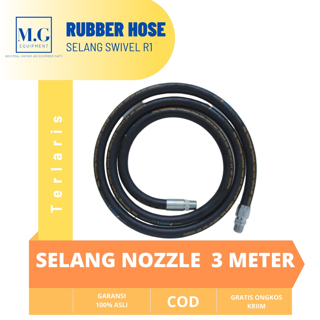 Selang Swivel 3 meter spbu pertamina pertamini