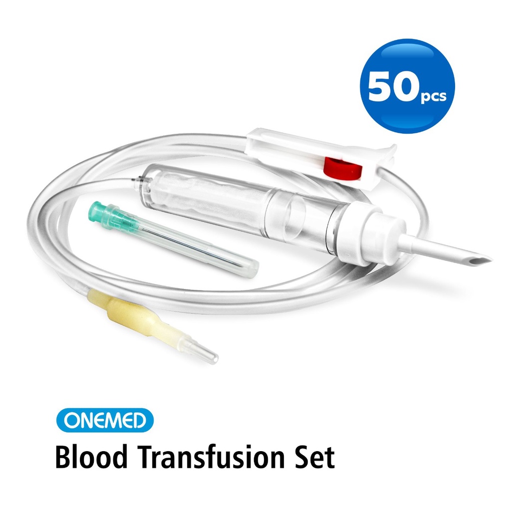 Blood Transfusion Set OneMed Box Isi 50 Pcs OJB