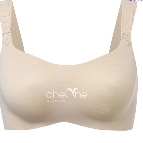 Recomended Chelyne BH Seamless Lycra 318 Tanpa Busa / 328 Dengan Busa - BH Harian Tanpa Kawat - Spor