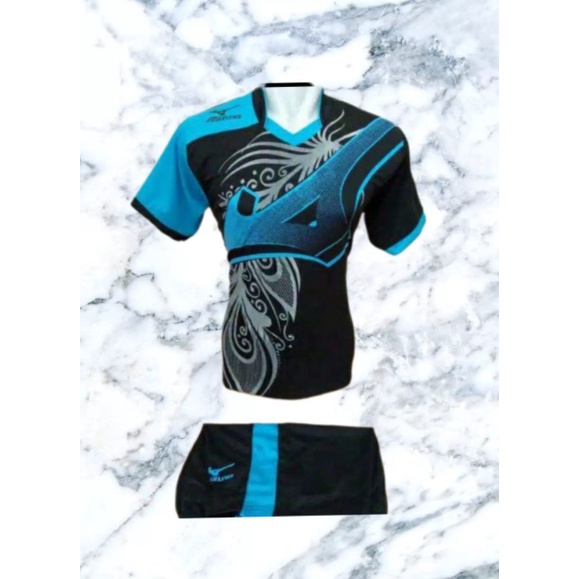 Jersey Baju SETELAN Bola baju  Voliy baju Bulutangkis baju Badminton baju Futsal DEWASA