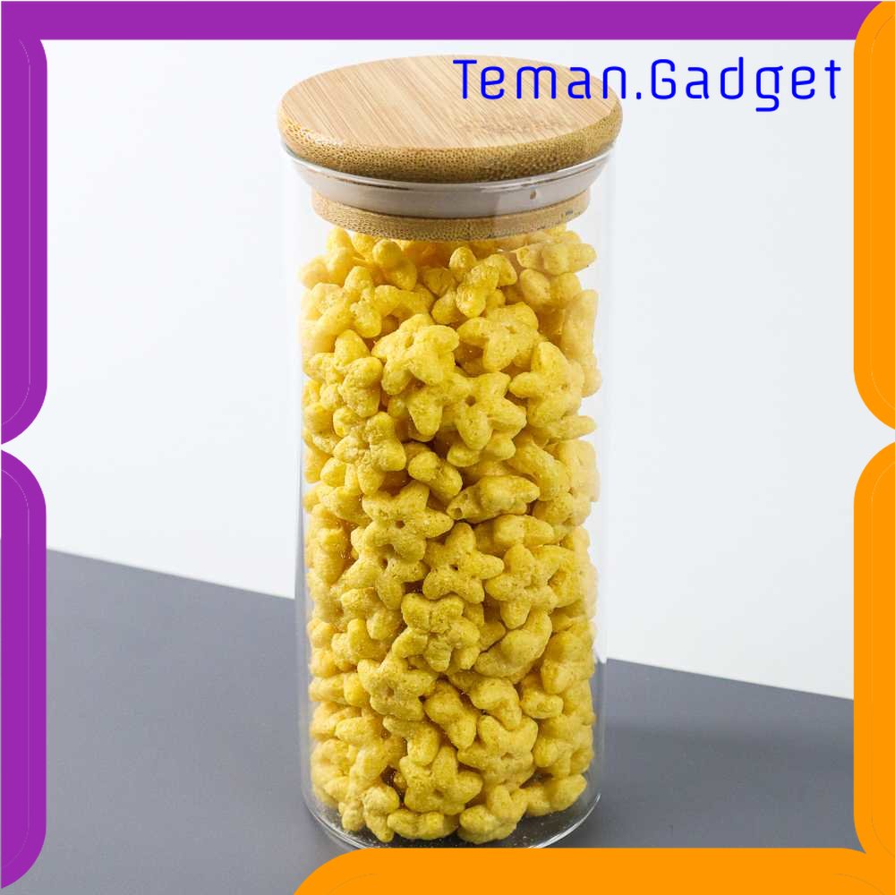 TG - DPR One Two Cups Toples Kaca Penyimpanan Makanan Glass Jar - GH1270