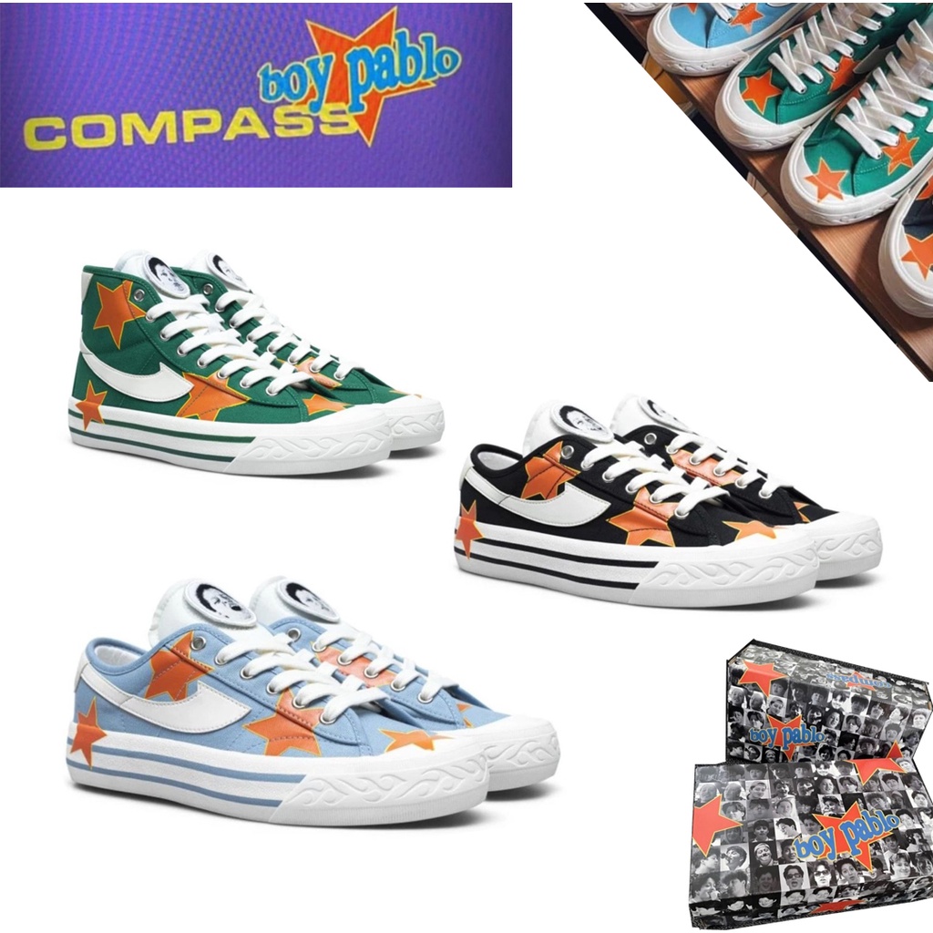 Jual SEPATU COMPASS X BOY PABLO Shopee Indonesia