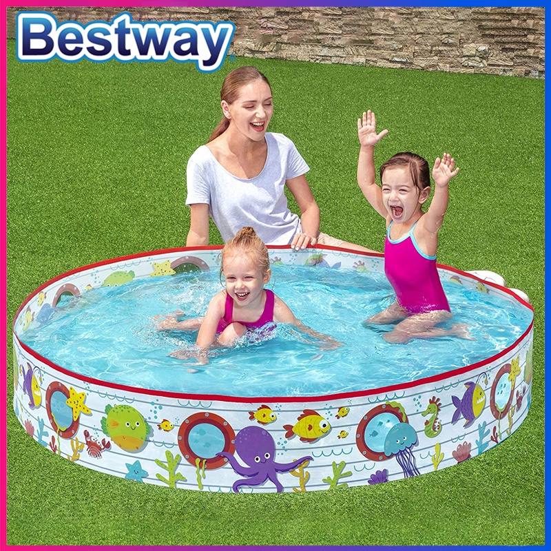 Kolam Renang Bayi dan Anak / Baby Spa Fill n Fun Pool / Bestway #55029#