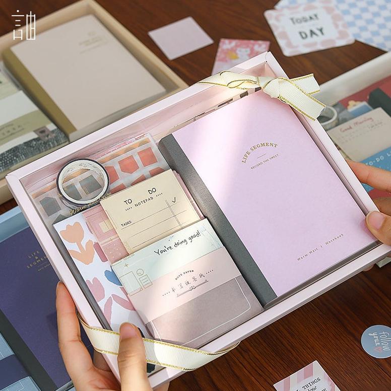 

155PCS JOURNAL KIT SET GIFT BOX / PAKET SET AGENDA / NOTEBOOK LUCU/DIARY LUCU / BUKU TULIS CATATAN KARAK TERLARISS...,,,,,