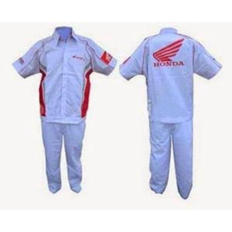 Werpack seragam mekanik Ahass Honda1stel Original