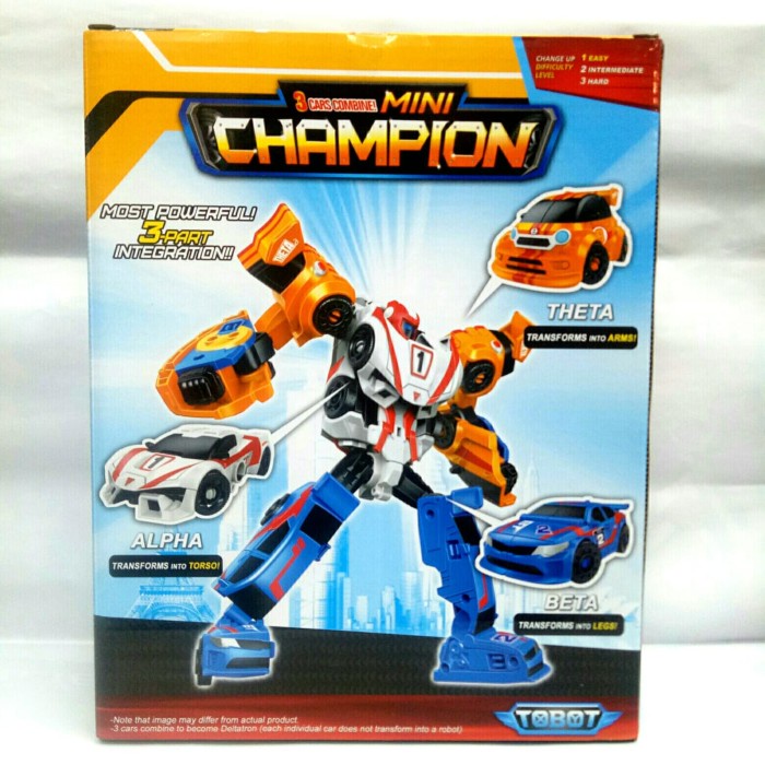 Mainan Tobot Mini Champion