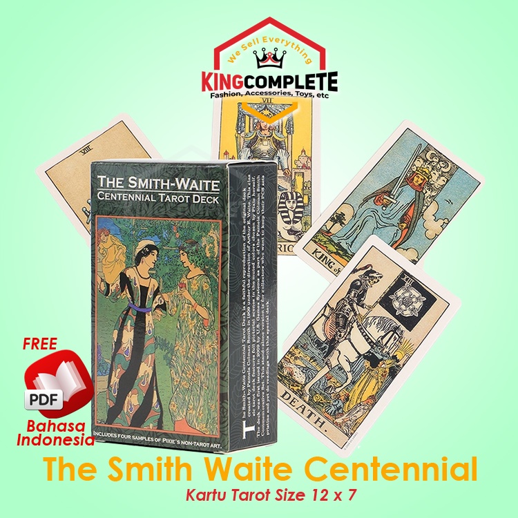 Kartu Tarot The Smith Waite Centennial Tarot + Indonesia