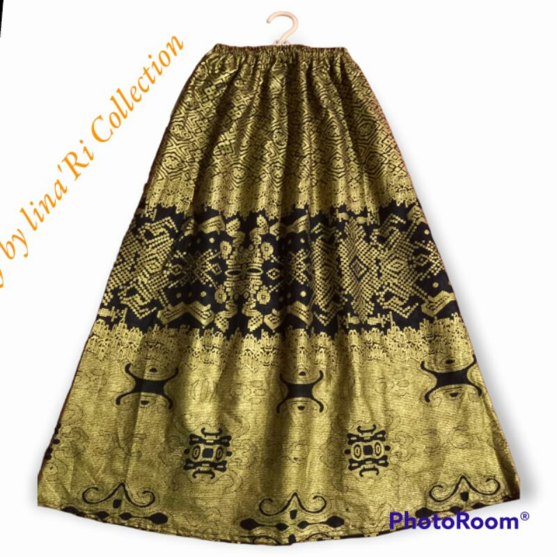 rok batik panjang anak/batik prada/rok batik anak dan dewasa