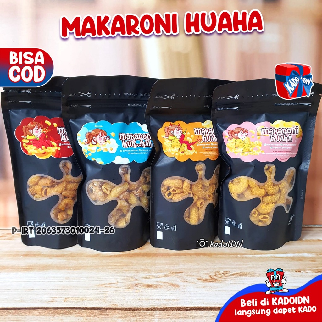 

Macaroni HUH HAH / makaroni 2 varian rasa