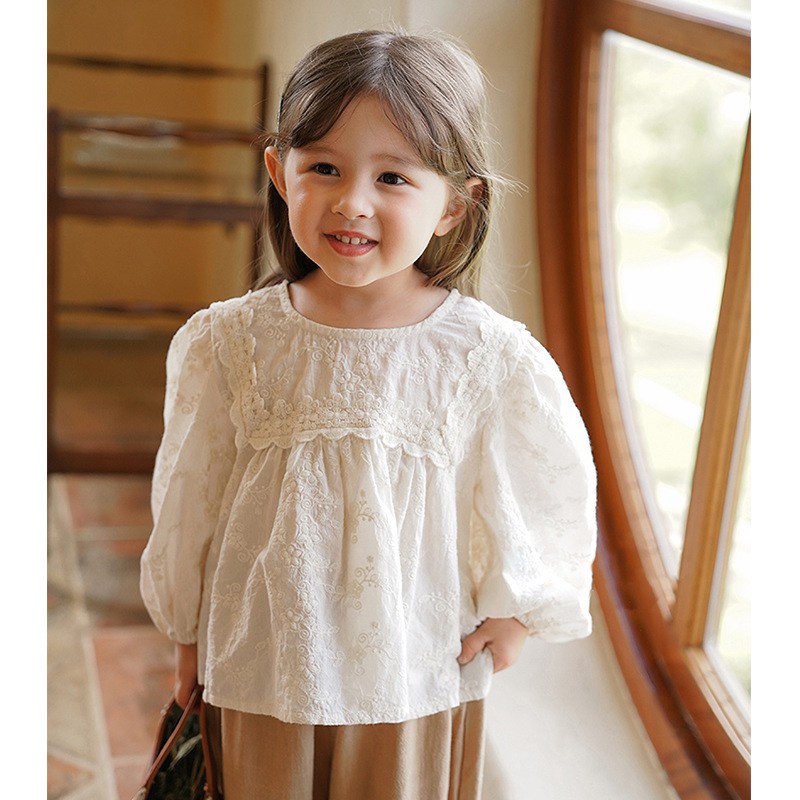 2-6 thn || ATASAN BAJU KAOS KEMEJA BAYI PAKAIAN ANAK PEREMPUAN LENGAN PANJANG MDD MJ