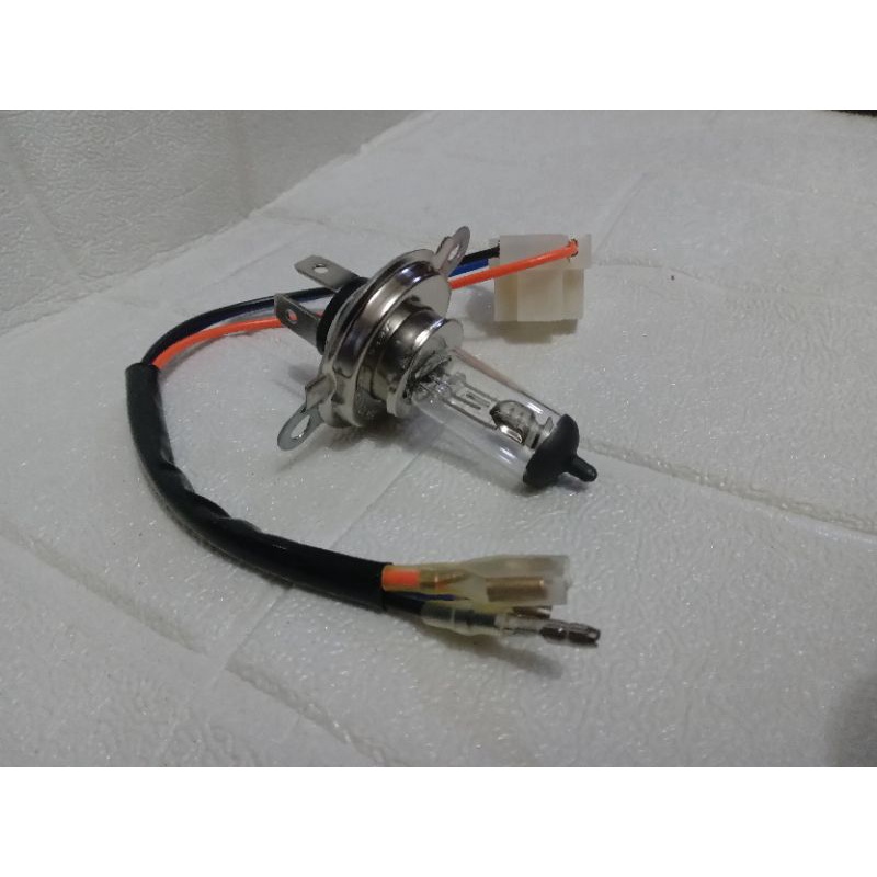 Lampu Bohlam Standar H3 Vixion  Old Plus Socket Lampu Depan Standar Vixion Old